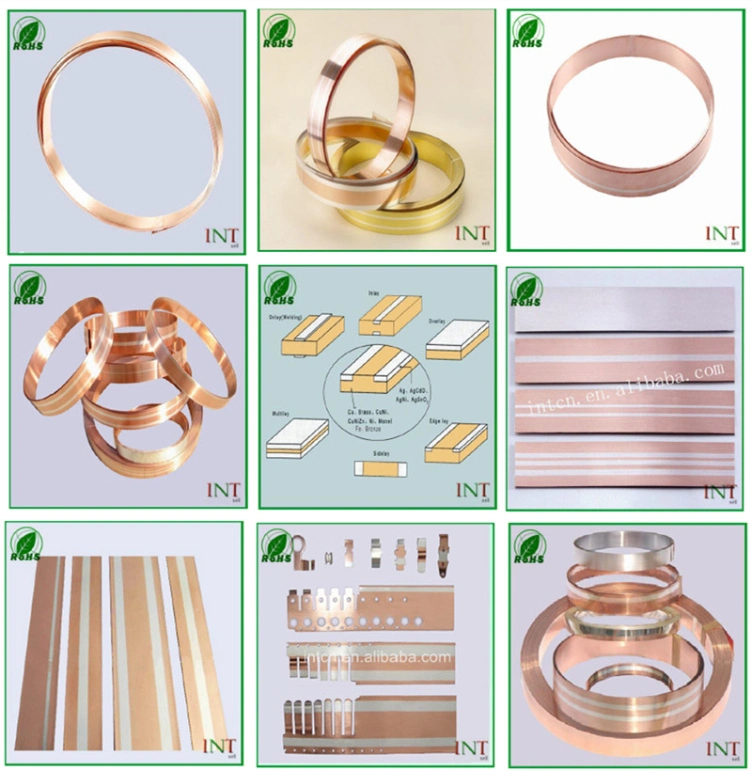 Silver Clad Copper Strips